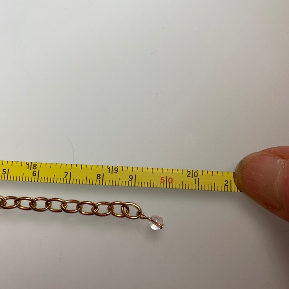 Smokey Topaz Colour Crystal Necklace - Picture 6 of 6